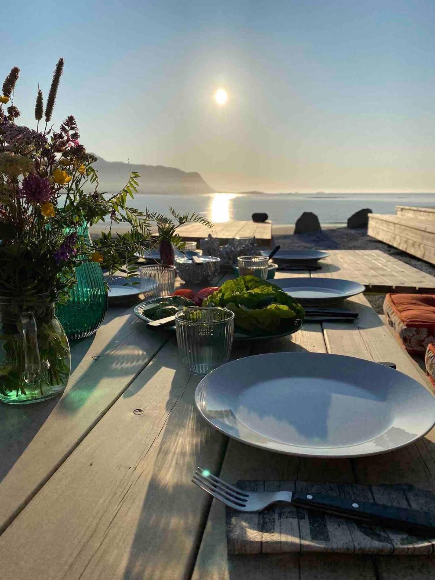Exclusive Beach House Ramberg - Your Private Oasis المظهر الخارجي الصورة